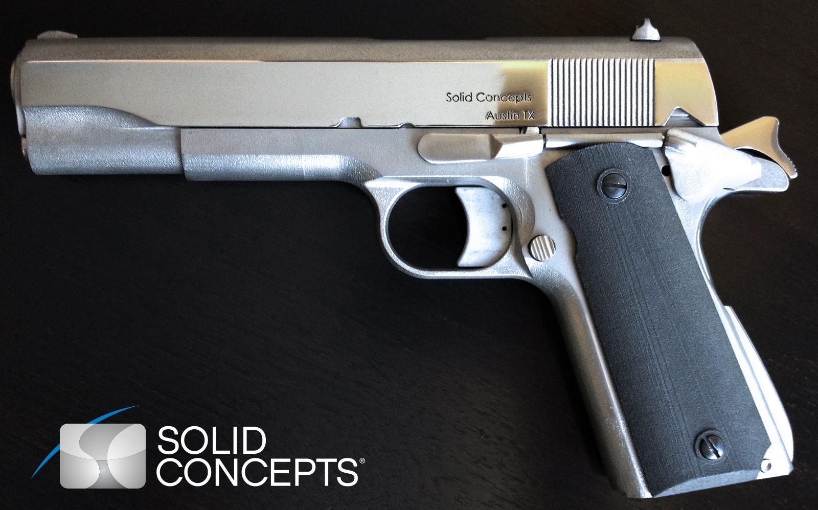 File:The Solid Concepts 3D printed 1911 pistol.jpg - Image of 3D Printing, 3D printing
